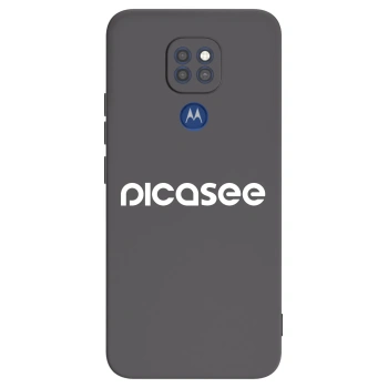 Obal pre Motorola Moto G9 Play - Picasee - new logo - white