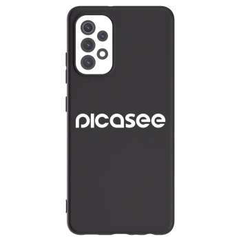 Picasee silikónový čierny obal pre Samsung Galaxy A32 5G A326B - Picasee - new logo - white