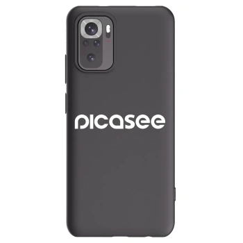 Picasee silikónový čierny obal pre Xiaomi Redmi Note 10S - Picasee - new logo - white