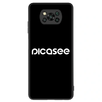 Obal pre Xiaomi Poco X3 - Picasee - new logo - white