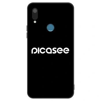 Obal pre Huawei Y7 2019 - Picasee - new logo - white