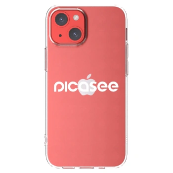 Picasee silikónový prehľadný obal pre Apple iPhone 13 mini - Picasee - new logo - white