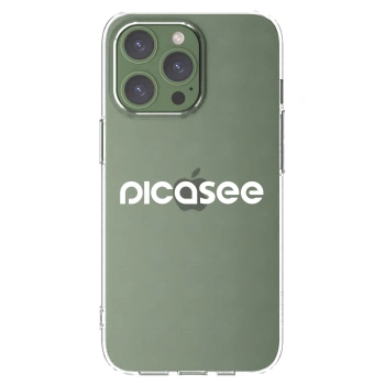 Picasee silikónový prehľadný obal pre Apple iPhone 13 Pro - Picasee - new logo - white