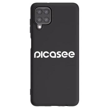 Picasee silikónový čierny obal pre Samsung Galaxy M12 M127F - Picasee - new logo - white