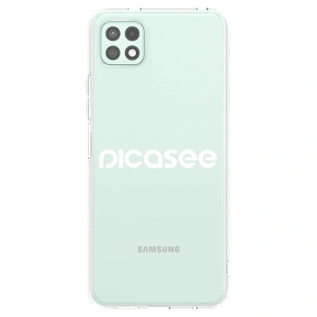 Picasee silikónový prehľadný obal pre Samsung Galaxy A22 A226B 5G - Picasee - new logo - white