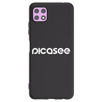 Picasee silikónový čierny obal pre Samsung Galaxy A22 A226B 5G - Picasee - new logo - white