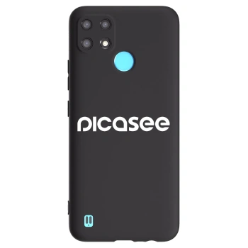 Obal pre Realme C21 - Picasee - new logo - white