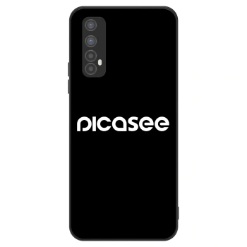 Obal pre Realme 7 - Picasee - new logo - white