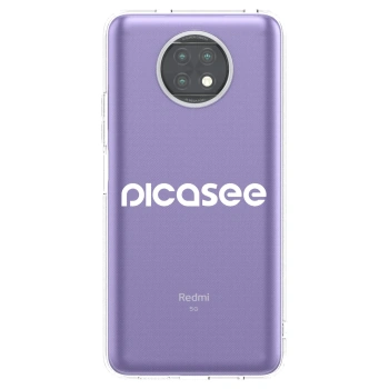 Picasee silikónový prehľadný obal pre Xiaomi Redmi Note 9T - Picasee - new logo - white