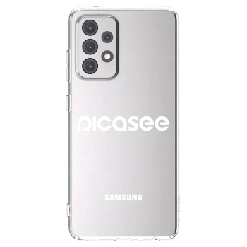 Picasee silikónový prehľadný obal pre Samsung Galaxy A52s 5G A528B - Picasee - new logo - white
