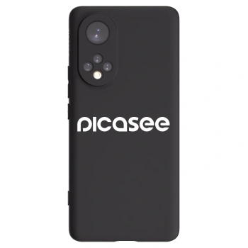 Picasee silikónový čierny obal pre Honor 50 5G - Picasee - new logo - white