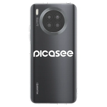 Picasee silikónový prehľadný obal pre Huawei Nova 8i - Picasee - new logo - white