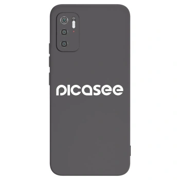 Picasee silikónový čierny obal pre Xiaomi Poco M3 Pro 5G - Picasee - new logo - white