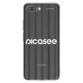 Obal pre Honor 10 - Picasee - new logo - white