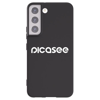 Picasee silikónový čierny obal pre Samsung Galaxy S22 5G - Picasee - new logo - white