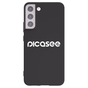 Picasee silikónový čierny obal pre Samsung Galaxy S22+ 5G - Picasee - new logo - white