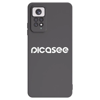 Picasee silikónový čierny obal pre Xiaomi Redmi Note 11 - Picasee - new logo - white