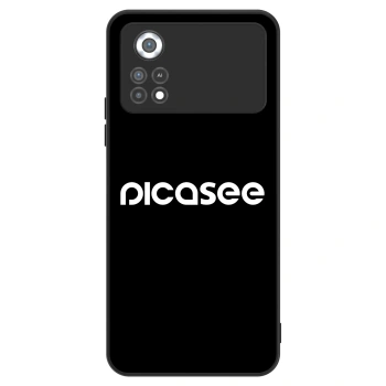 Obal pre Xiaomi Poco X4 Pro 5G - Picasee - new logo - white