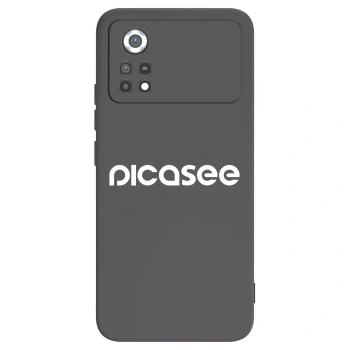 Picasee silikónový čierny obal pre Xiaomi Poco X4 Pro 5G - Picasee - new logo - white