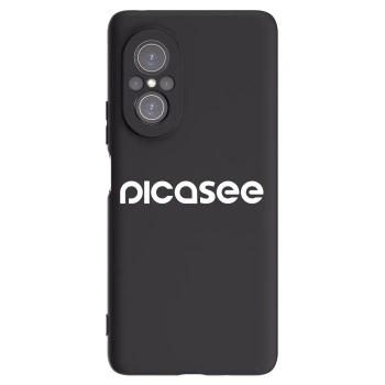 Picasee silikónový čierny obal pre Huawei Nova 9 SE - Picasee - new logo - white
