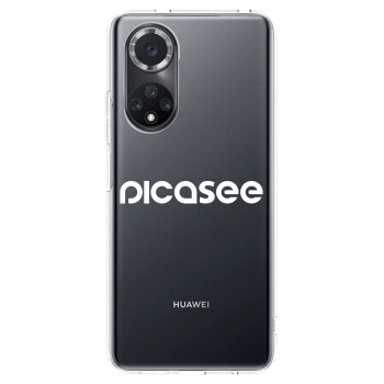 Picasee silikónový prehľadný obal pre Huawei Nova 9 SE - Picasee - new logo - white
