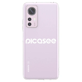 Picasee silikónový prehľadný obal pre Xiaomi 12 - Picasee - new logo - white