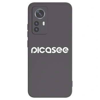 Picasee silikónový čierny obal pre Xiaomi 12 Pro - Picasee - new logo - white