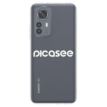 Picasee silikónový prehľadný obal pre Xiaomi 12 Pro - Picasee - new logo - white