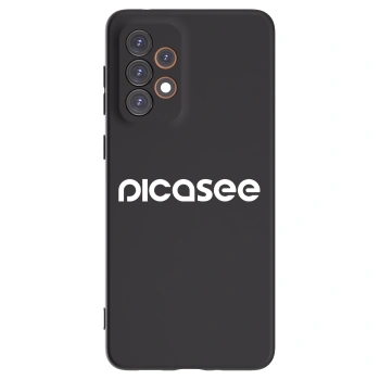 Picasee silikónový čierny obal pre Samsung Galaxy A33 5G A336 - Picasee - new logo - white