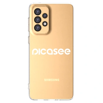 Picasee silikónový prehľadný obal pre Samsung Galaxy A33 5G A336 - Picasee - new logo - white