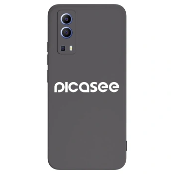 Picasee silikónový čierny obal pre Vivo Y52 5G - Picasee - new logo - white