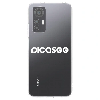 Picasee silikónový prehľadný obal pre Xiaomi 12 Lite - Picasee - new logo - white