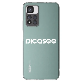 Picasee silikónový prehľadný obal pre Xiaomi Redmi Note 11 Pro+ 5G - Picasee - new logo - white