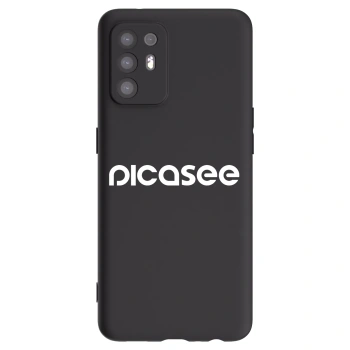 Picasee silikónový čierny obal pre OPPO A94 5G - Picasee - new logo - white