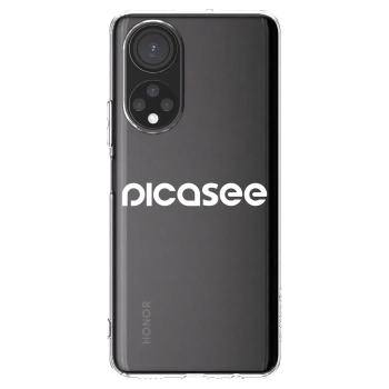 Picasee silikónový prehľadný obal pre Honor X7 - Picasee - new logo - white