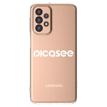 Picasee silikónový prehľadný obal pre Samsung Galaxy A23 A236B 5G - Picasee - new logo - white