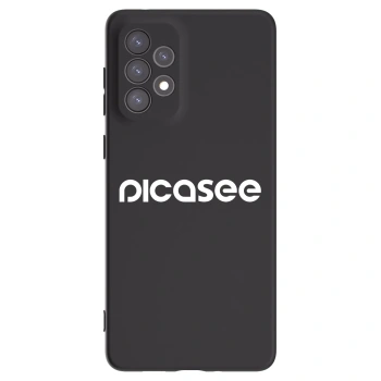 Picasee silikónový čierny obal pre Samsung Galaxy A73 5G - Picasee - new logo - white