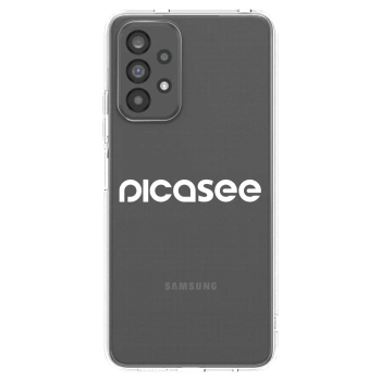 Picasee silikónový prehľadný obal pre Samsung Galaxy A73 5G - Picasee - new logo - white