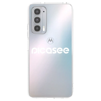 Obal pre Motorola Edge 20 - Picasee - new logo - white