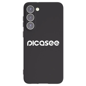 Picasee silikónový čierny obal pre Samsung Galaxy S23+ 5G - Picasee - new logo - white