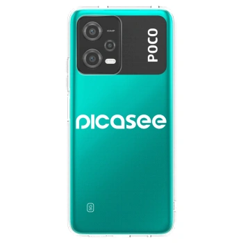 Picasee silikónový prehľadný obal pre Xiaomi Poco X5 - Picasee - new logo - white