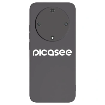 Picasee silikónový čierny obal pre Honor Magic5 Lite 5G - Picasee - new logo - white