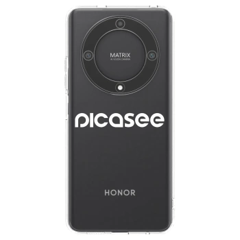 Picasee silikónový prehľadný obal pre Honor Magic5 Lite 5G - Picasee - new logo - white