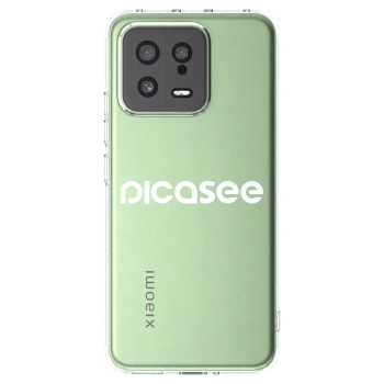Picasee silikónový prehľadný obal pre Xiaomi 13 - Picasee - new logo - white