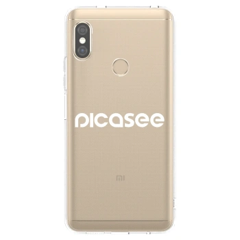 Obal pre Xiaomi Redmi Note 5 Global - Picasee - new logo - white