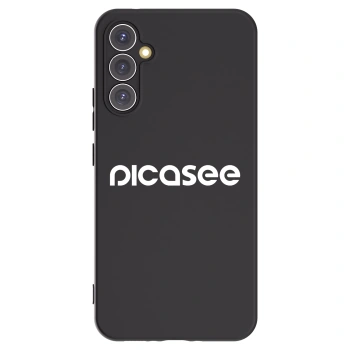 Picasee silikónový čierny obal pre Samsung Galaxy A34 5G A346B - Picasee - new logo - white