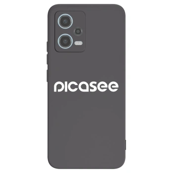Picasee silikónový čierny obal pre Xiaomi Redmi Note 12 5G - Picasee - new logo - white