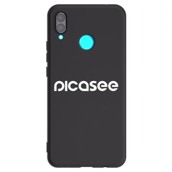 Picasee silikónový čierny obal pre Huawei Nova 3 - Picasee - new logo - white