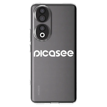 Picasee silikónový prehľadný obal pre Honor 90 5G - Picasee - new logo - white