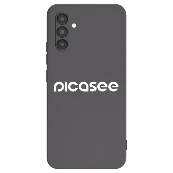 Picasee silikónový čierny obal pre Samsung Galaxy A04s A047F - Picasee - new logo - white